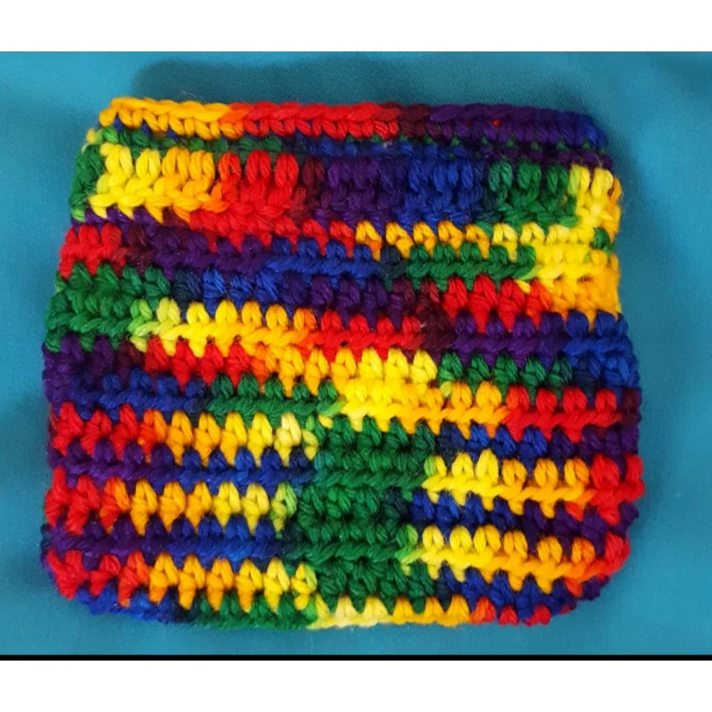 Handmade Crochet Variegated Diaper Cover